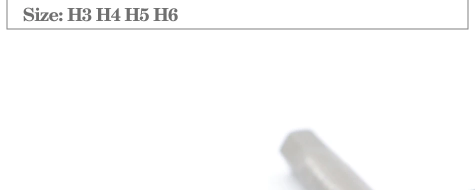 50mm-200mm Sechskant-Inbusschlüssel-Bohrer-Set, lange Inbusschraubendreher-Bits, magnetische Spitzen, Sechskantschlüssel, Schraubendreher-Steckschlüssel-Set – Detail 16