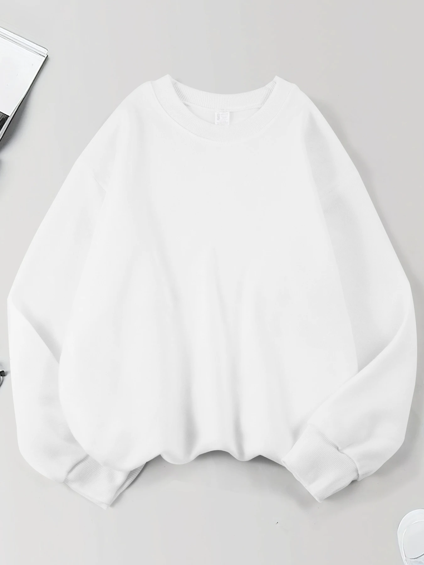 Man Solid Sweatshirts Comfortable Soft Pullovers Autumn Fleece Hoody Loose Casual Clothing Multicolor All-Match Sportswears