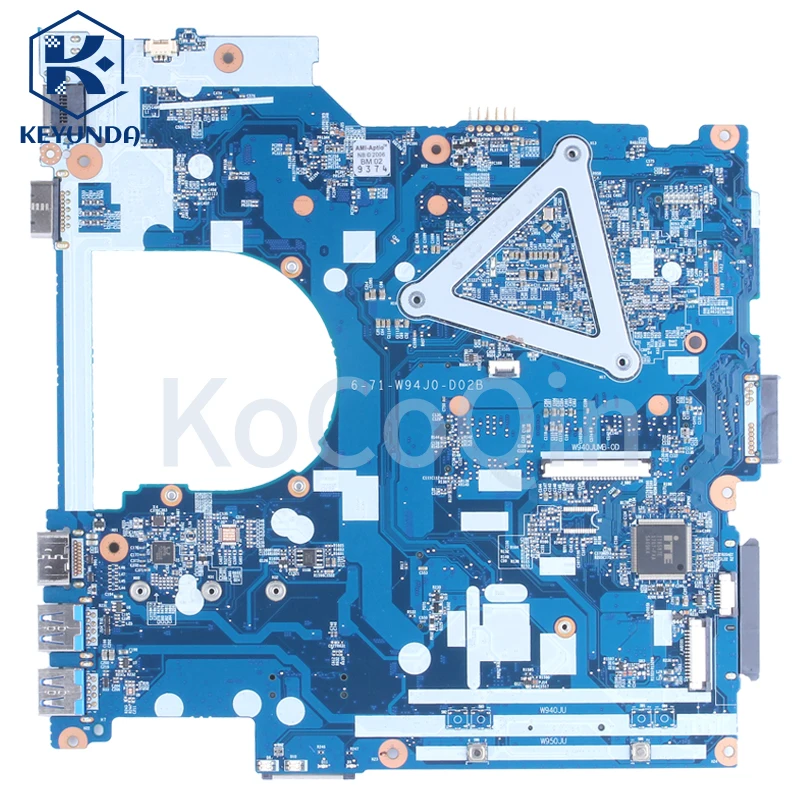 For HASEE W95JU ONE-14 Z476 Notebook Mainboard 6-71-W94J0-D02B i5 
