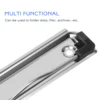 Clipboard Clamps Heavy Duty Spring Loaded Hardware Mountable File Board Clips For Daily Use Class School Stationery 3