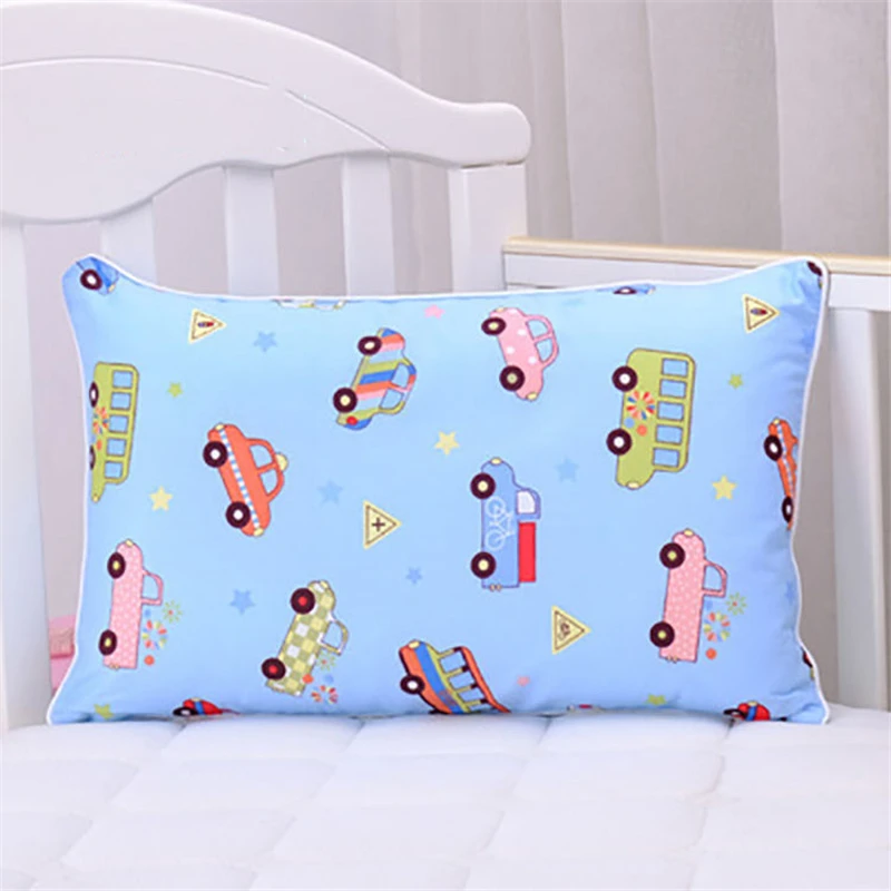 Children Four Seasons Pure Cotton Pillowcase Boys Girls Universal Pillow Protector Cover Cartoon Baby Bedding Decor Pillowcase
