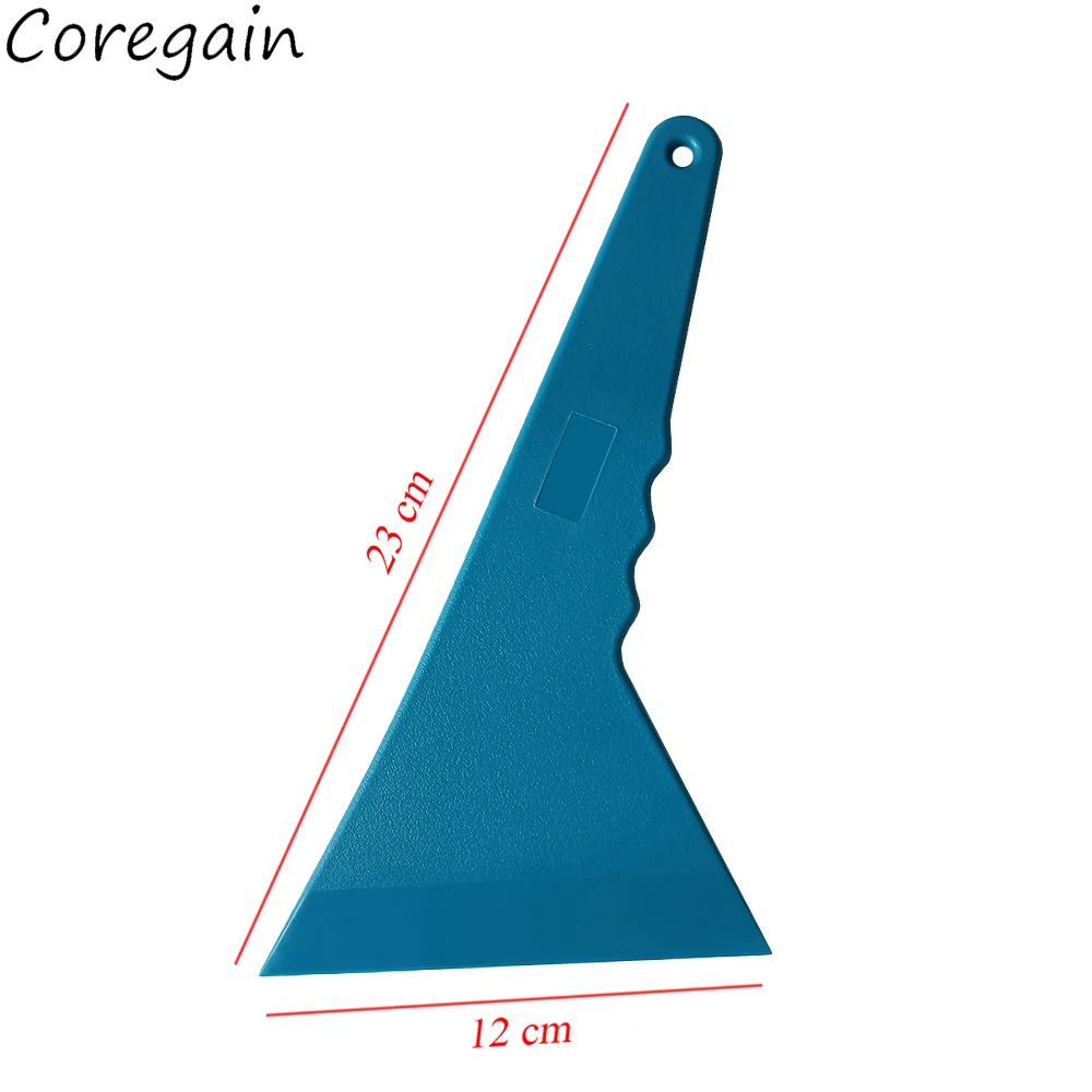 PP Plastic Car Sticker Tools Oblique Mouth Triangular Film Scraper 23*12cm Edge Cleaning Tool Triangle Bubble Squeegee car wrapping tools vinyl squeegee window tinting squeegee automotive film tools