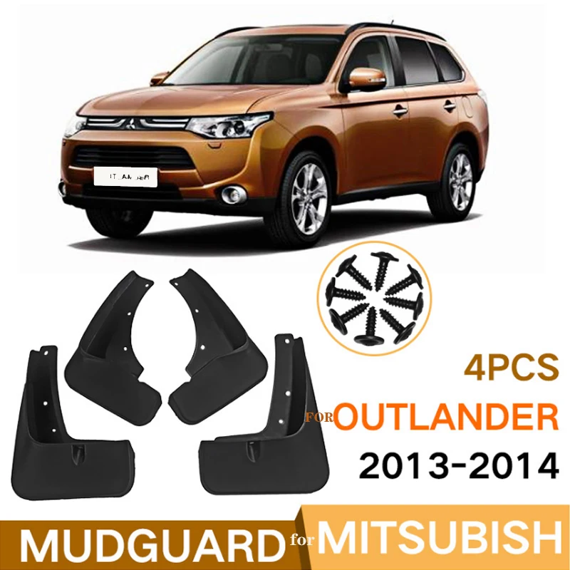 

Автомобильные щитки от грязи для Mitsubishi Outlander 2015-2019 2018