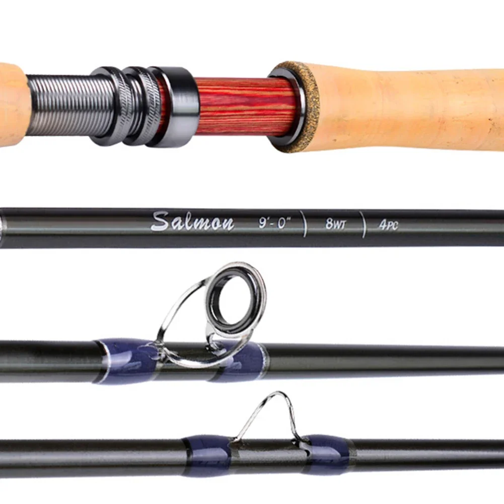 Fly Rod Fishing Rod 4 Sections 6wt 8wt Fly Rod Carbon Fiber Blanks