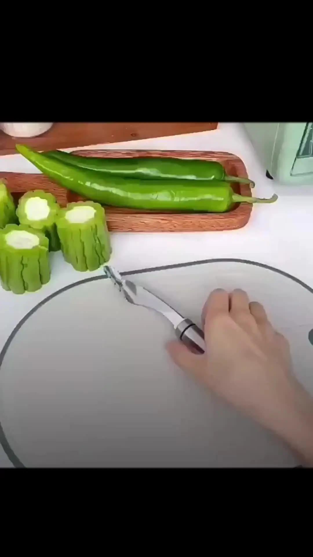 Genérico Levatore Di Semi Per Verdure – Portatile, In ABS, Per Peperoni E Paprika