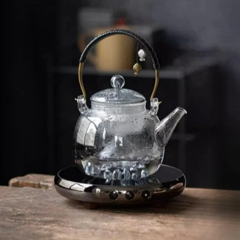 220V Electric Pottery Stove Tea Cooker Multifunctional Healthy Fruit Tea Healthy Kettle Small Cooker Boiler