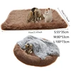 Soft Pet Blanket Mat Warm Dog Cat Sleeping Bed Mats Kennel Washable Long Plush Dogs Blankets Cover Winter Dog Supplies 4