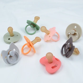 Baby Silicone Pacifier Flower Pacifiers Bibs