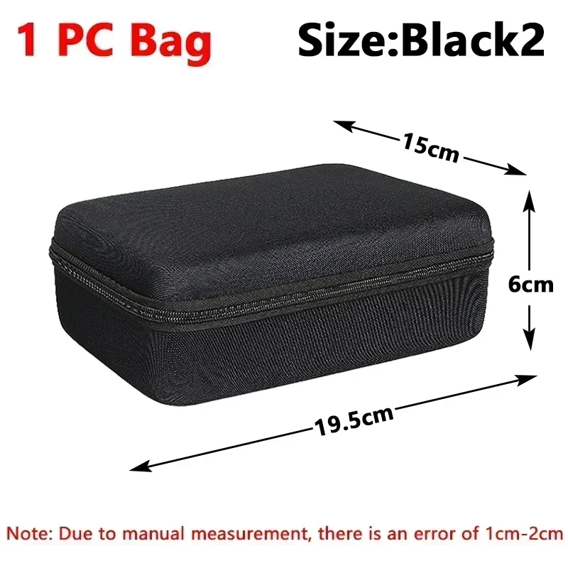 Versatile EVA Hard Storage Case - Shockproof Travel Organizer for Accessories and Makeup