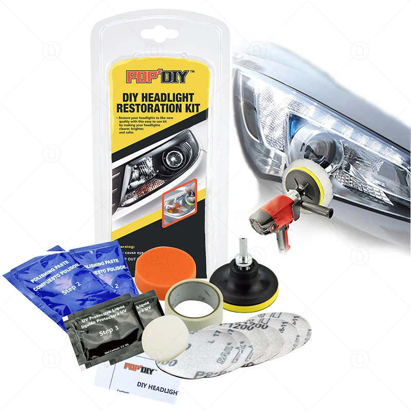 Car Headlight Restoration Polishing Kits Headlamp Repair Kits Car light