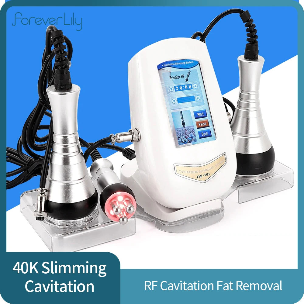 40k Cavitation Ultrasonic Weight Loss Beauty Device Rf Ultrasound Body