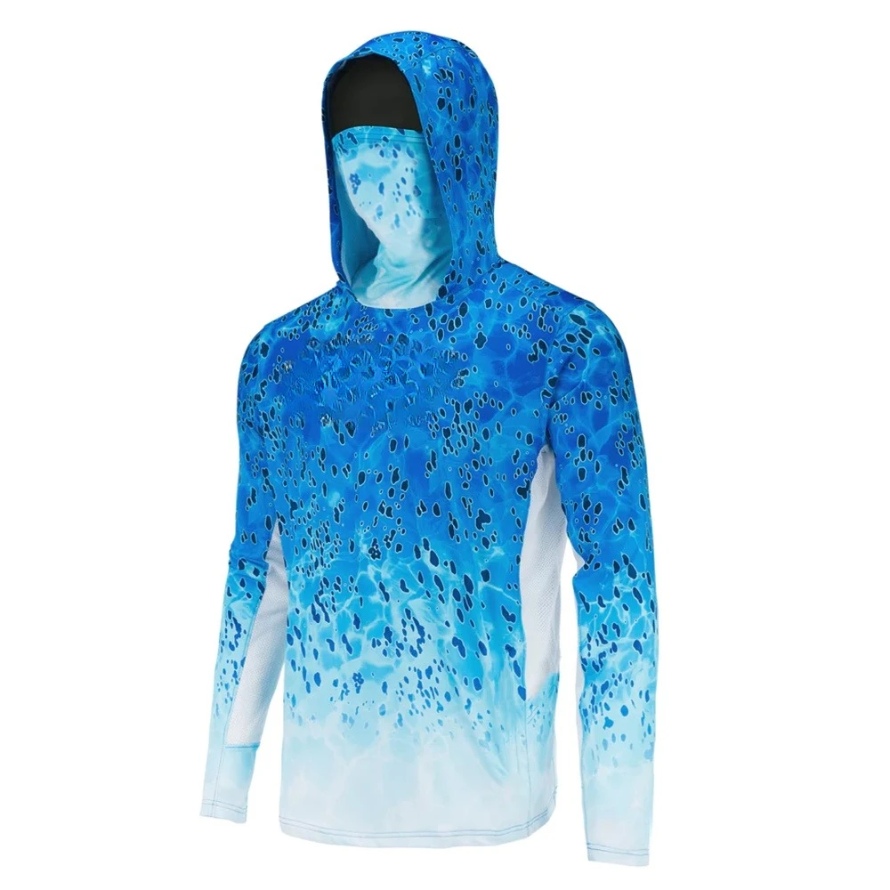 Camisa Pesca Hombre Protección Uv Camisa Pesca Hombre Manga Larga - Protección UV UPF50 , Transpirable, Mangas Enrollables Camisa Protección Solar Mangas Largas