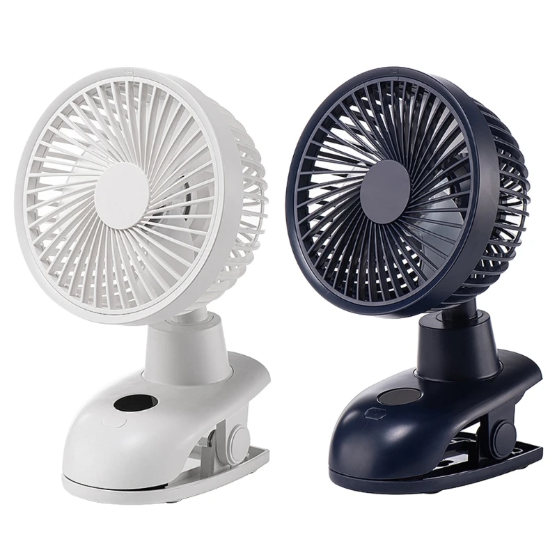 

Battery Operated Clip on Fan Small Desk Fan 5000mAh Rechargeable Portable Fan New Dropship