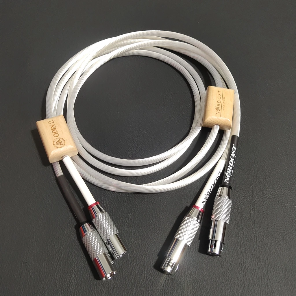 

Good Sound High Quality Nordost Odin Silver Reference Interconnects Audiophile XLR Balance Cable for Hi-End Amplifier CD Player