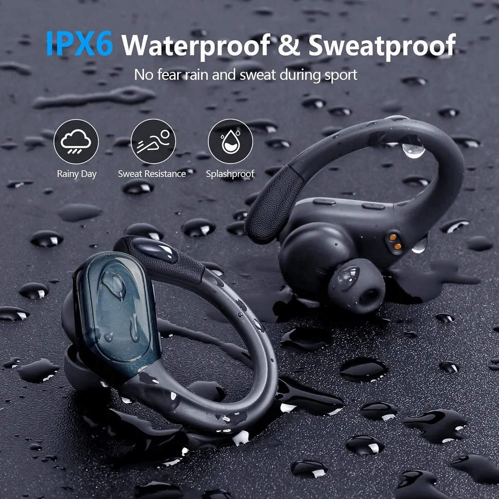 GDLYL 5.3 Wireless Earphones with Mic & Noise Reduction 2