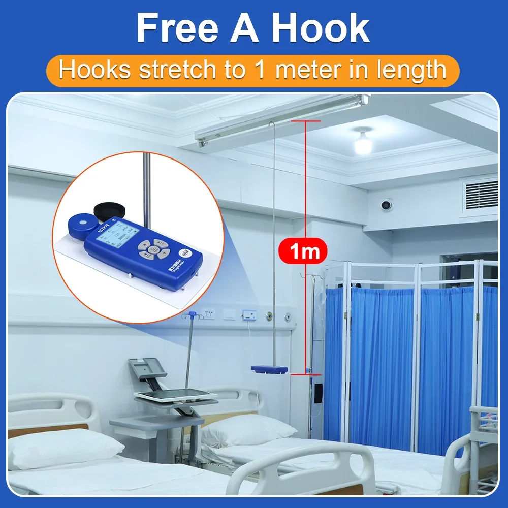 LS127C Uvc Tester Meter 254nm Germicidal Lamps Radiation Intensity Portable Uv Uvc Light Meter 4