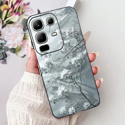 Luxury Fashion Painted Soft TPU Phone Case - Elegant Back Cover Bags for Infinix Note 50S (6016)