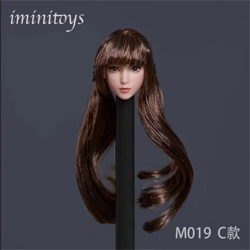 Фото Милая резьба по голове женские солдаты Оли Iminitoys M019 1/12, Высококачественная модель игрушек, подходит для 6 дюймов, фигурок, тела №5