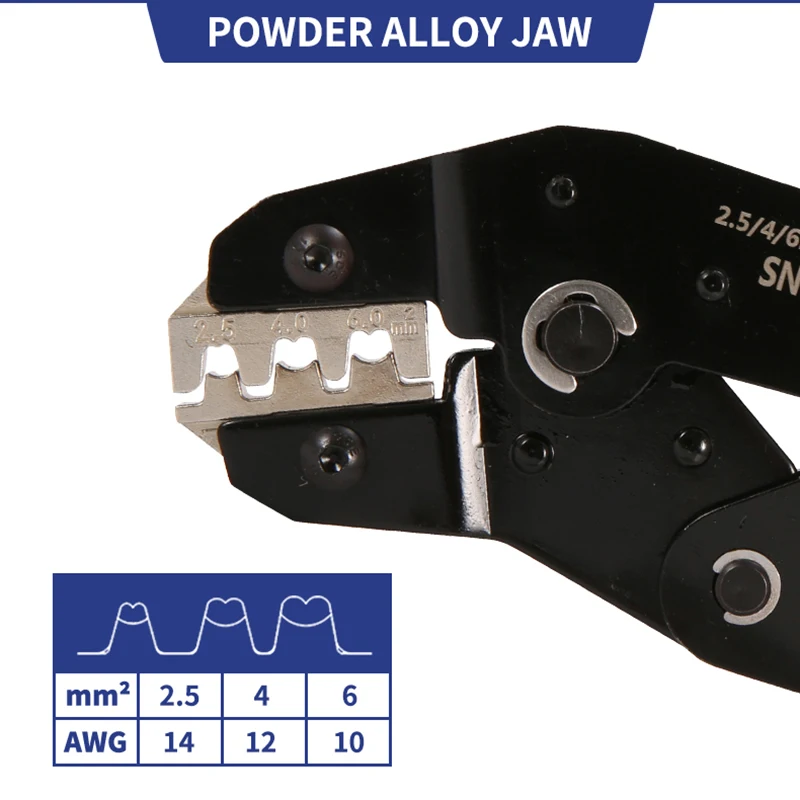 SN-2546B Solar Photovoltaic Connectors Plier Crimping Tool Set for