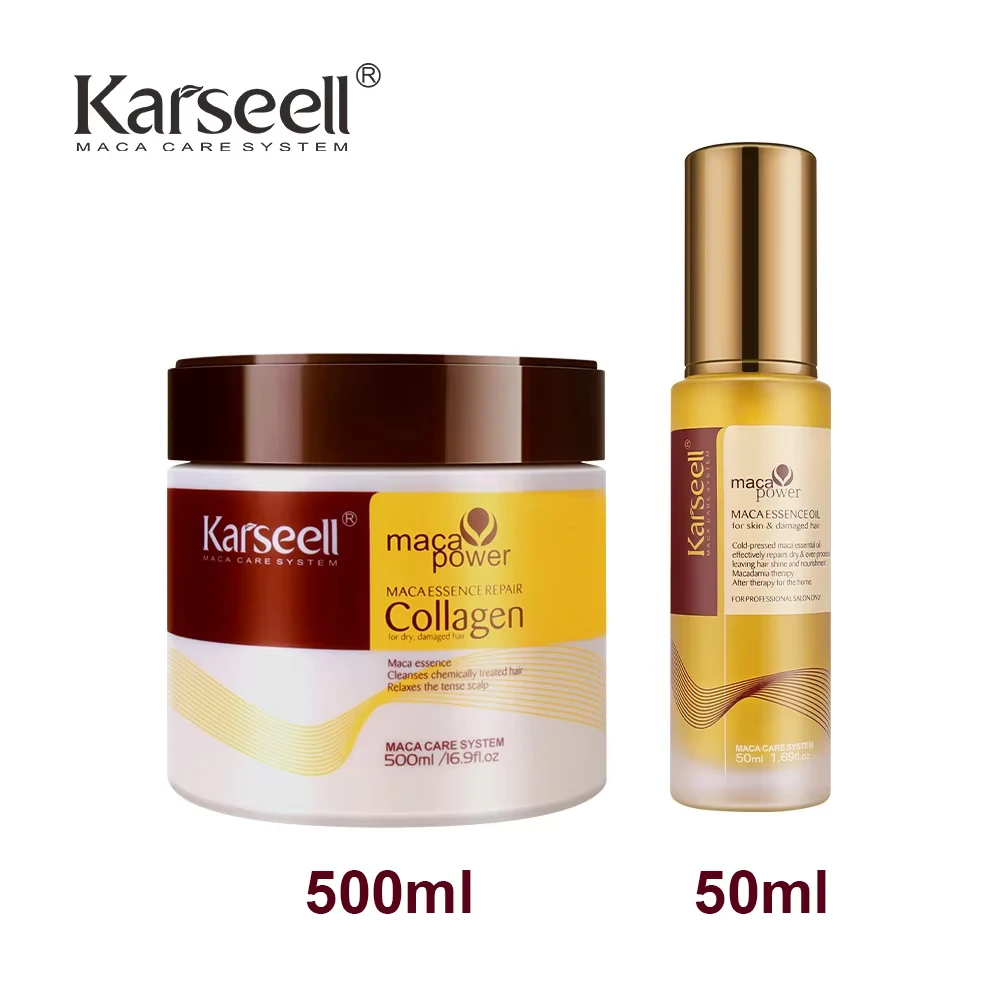 karseell コラーゲンヘアマスク　2個セット Karseell コラーゲン ヘアマスク+アルガン オイル セット