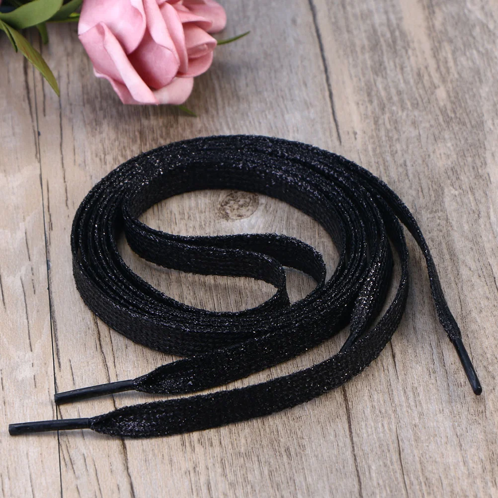 Рисунок 2 - Плоские шнурки с блестками