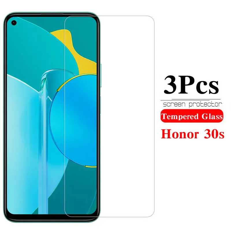 

Защитное стекло для Honor S30, закаленное стекло, Защита экрана для Honor 30s, Honer, Hono, OnOr 30 s, 30 S, Защитная пленка для экрана