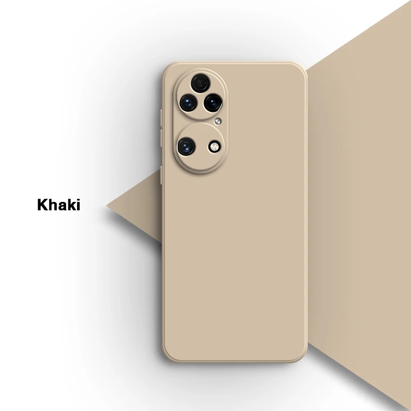 Shockproof Premium Liquid Silicone Gel Phone Case - High-Quality Soft Back Cover