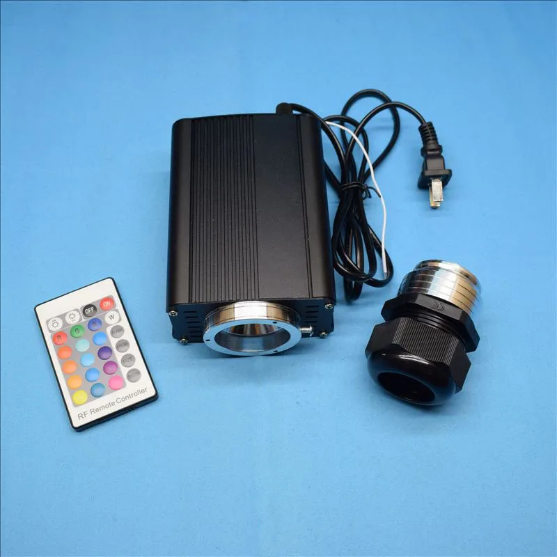 Brightness And Big Coupling Diameter 32mm LED Light Engine 30W RGB LED Fiber Optic Light Kit For Home Star Starry Sky fiber optic lamp