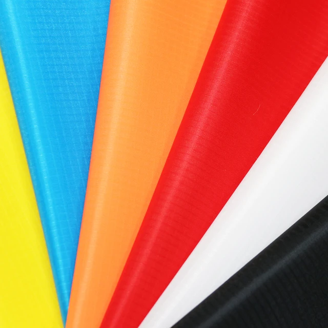 Ripstop Nylon Kite Fabric 10 Meters PU Coated Outdoor Water Repellent Fabric Bag Banner Making Cloth Tent Tarp Cover Stuff Sack 2
