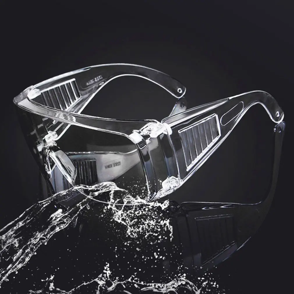 Universal Safety Goggle Anti-splash Dust-Proof Wind-Proof Transparent Lens Industrial Research Work Lab Eye Protection Eyewear