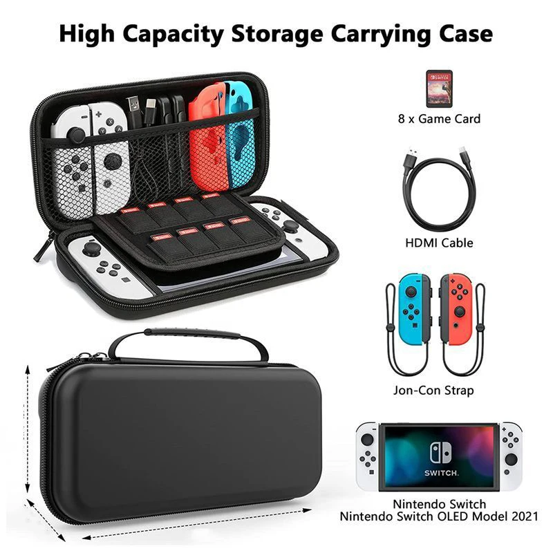 Storage Bag For Nintendo Switch Handle Storage Bag Portable Travel Bag Waterproof and Durable Switch Game Machine Storage Bags