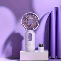 Mini Portable Fan, USB Rechargeable, With 3 Speeds - Handheld Fan For Men And Women - Perfect For Office, Outdoor, Travel