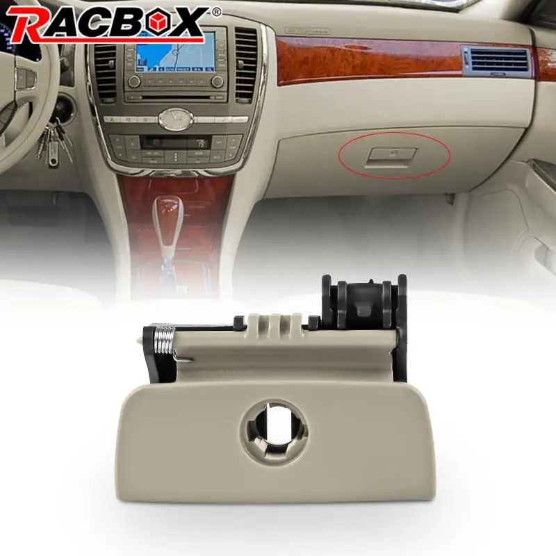 Car Door Handle A-Premium Rear Left Interior Door Handle For Chevrolet Cobalt 2005-2007 & Pontiac G5 2007 - Beige/Chrome Rear Left Door Handle