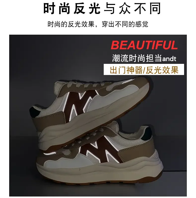 Description Picture 4 of itemTennis Shoes Women 2023 Chunky Platform Sneakers Ladies Thick Bottom Sport Fitness Shoes Female Breathable Mesh Jogging Trainers