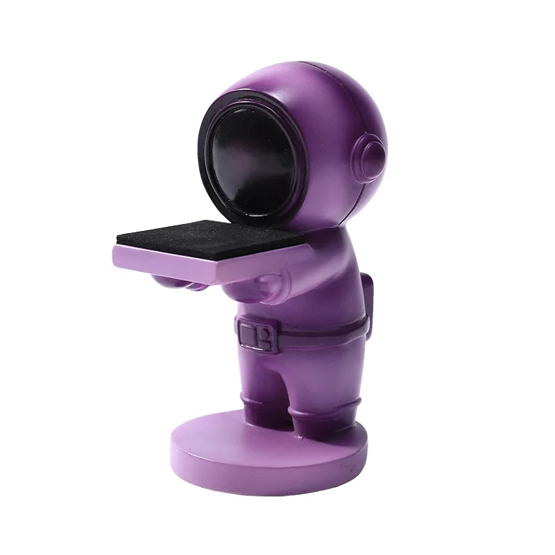 Creative Astronaut Apple Watch Stand Support Desktop Apple Watches Holder Storage Watch Display Base Accessori Per Uomo Regalo