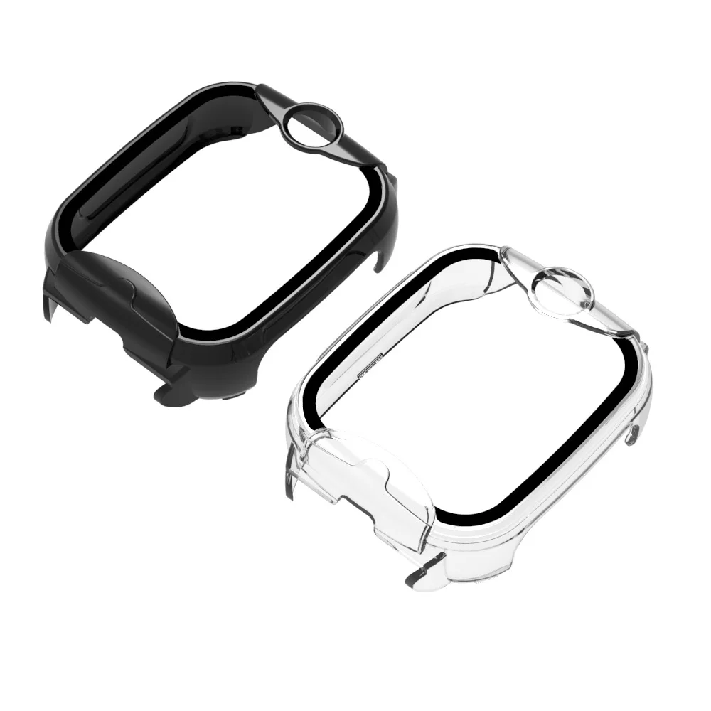 Xplora XGO3/XGO2/X5 Play Kids 스마트 시계 보호 커버 액세서리 용 하드 에지 쉘 전체 유리 화면 보호 필름 케이스