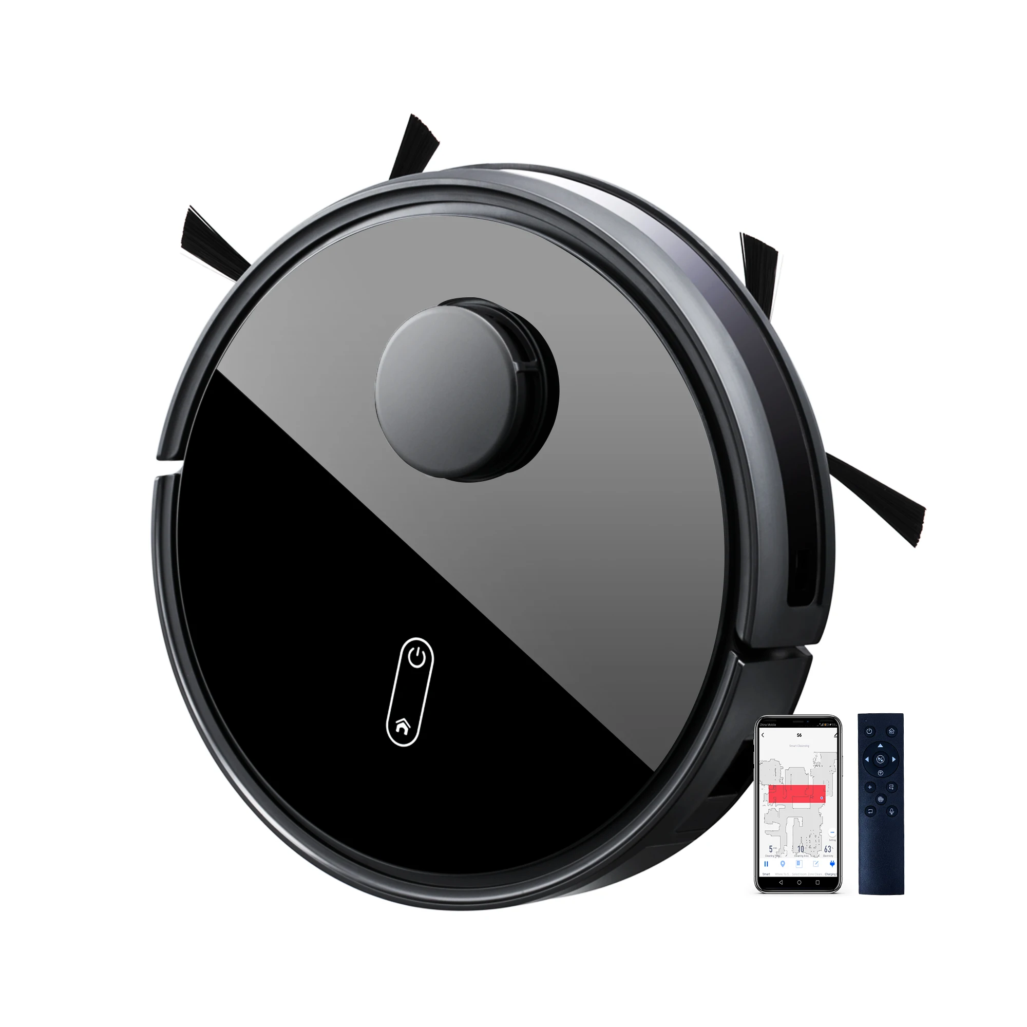 

Automatic Pet Floor Clean Robotic Brushless Motor sweeper Wet And Dry Cleaning Machine