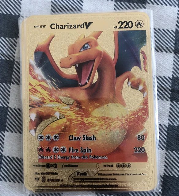  Pokemon - Charizard V - 019/189 - Ultra Raro