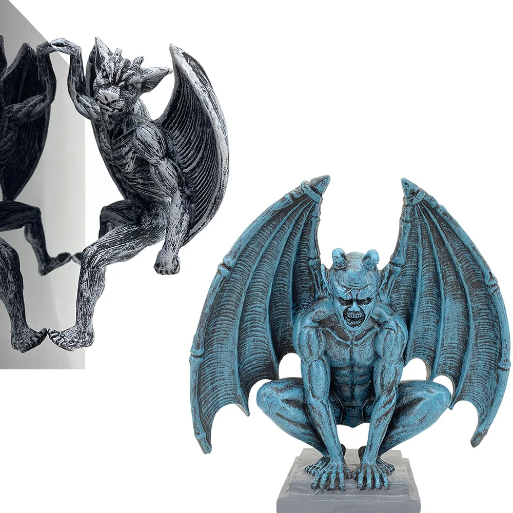 

Gothic Devil Angel Ornaments Resin Crafts Garden Home Decoration Ornaments