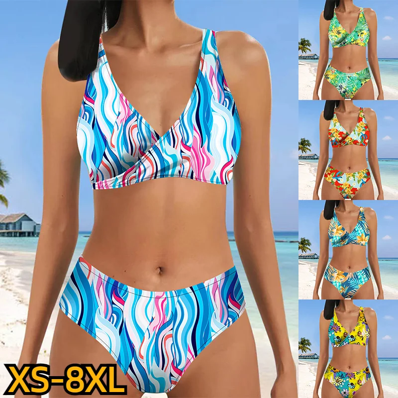 Women Summer Swimsuit Two Piece Set Beachwear Swim Suit Female Sexy