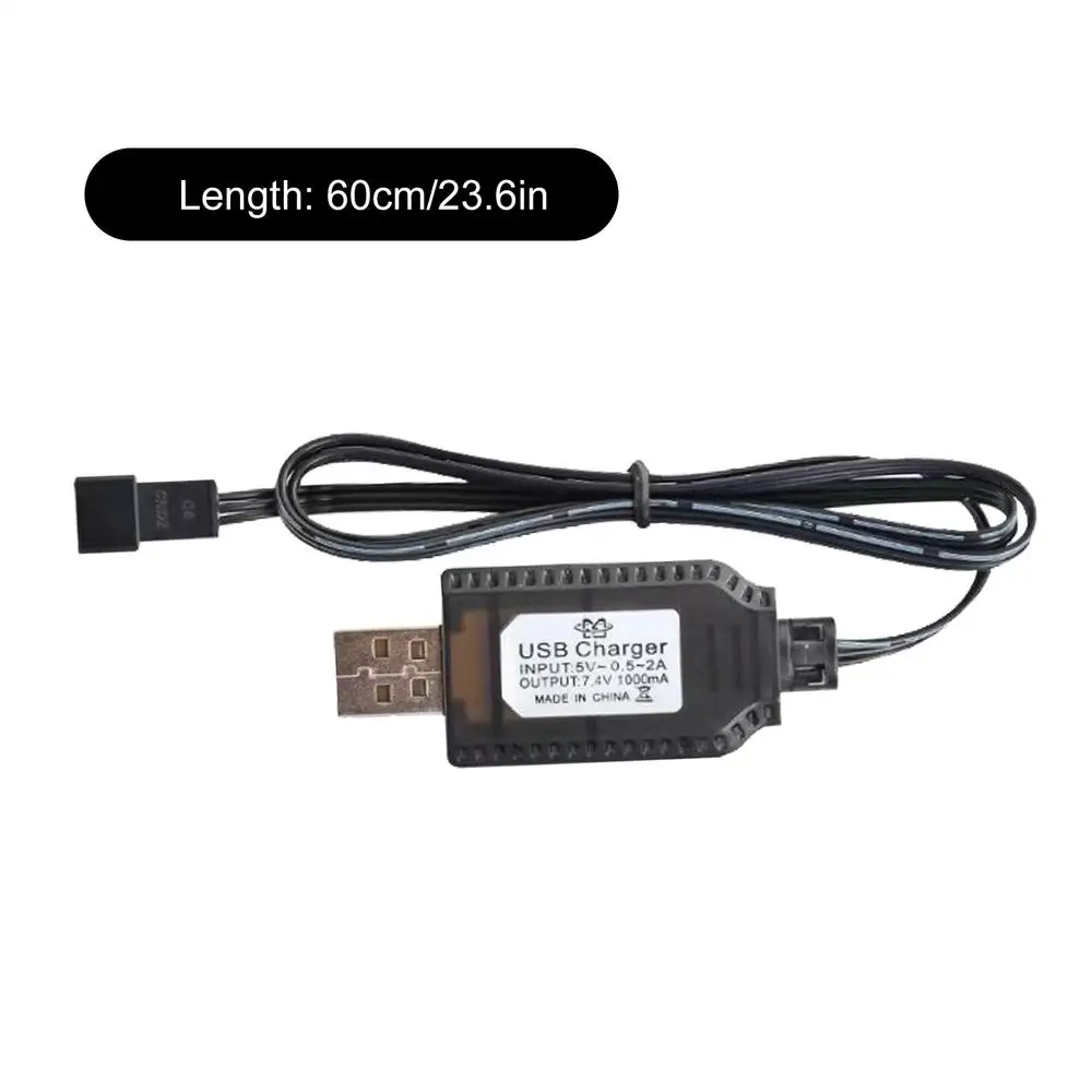 7.4 فولت USB شاحن بطارية ليثيوم SM-2P SM-3P SM-4P الذكية قابلة للشحن شاحن بطارية ليثيوم أيون اللعب شاحن التحكم عن بعد