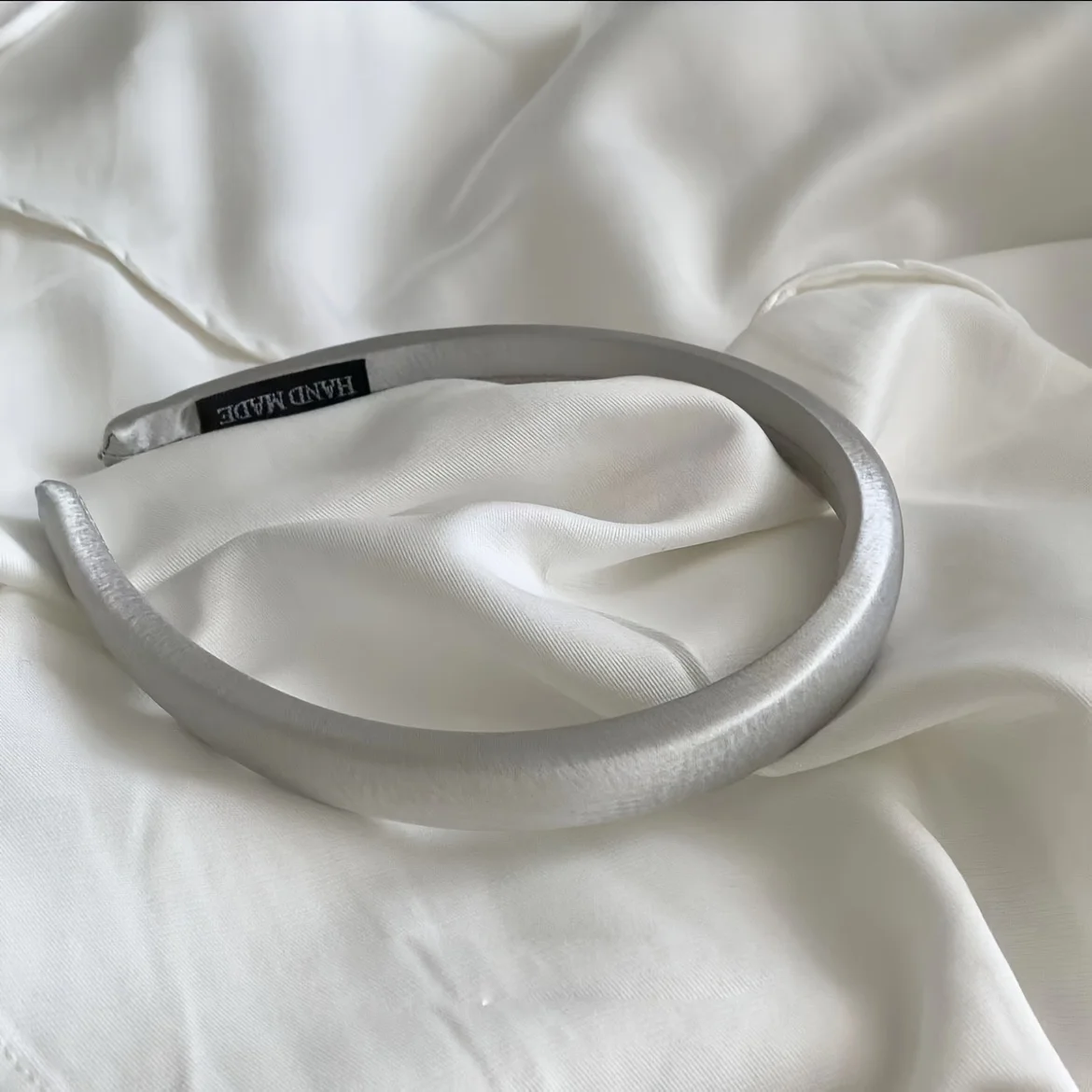 Mode Einfarbig Satin Haar Bands Mädchen Vintage Elastische Haarband Verdicken Stirnband Haar Hoop Koreanische Haar Zubehör Frauen – Detail 7