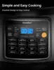 16 in 1 Electric Pressure Cooker Instant Multi Cooker de Presion Non-Stick Pot Yogurt Maker Rice Slow 4