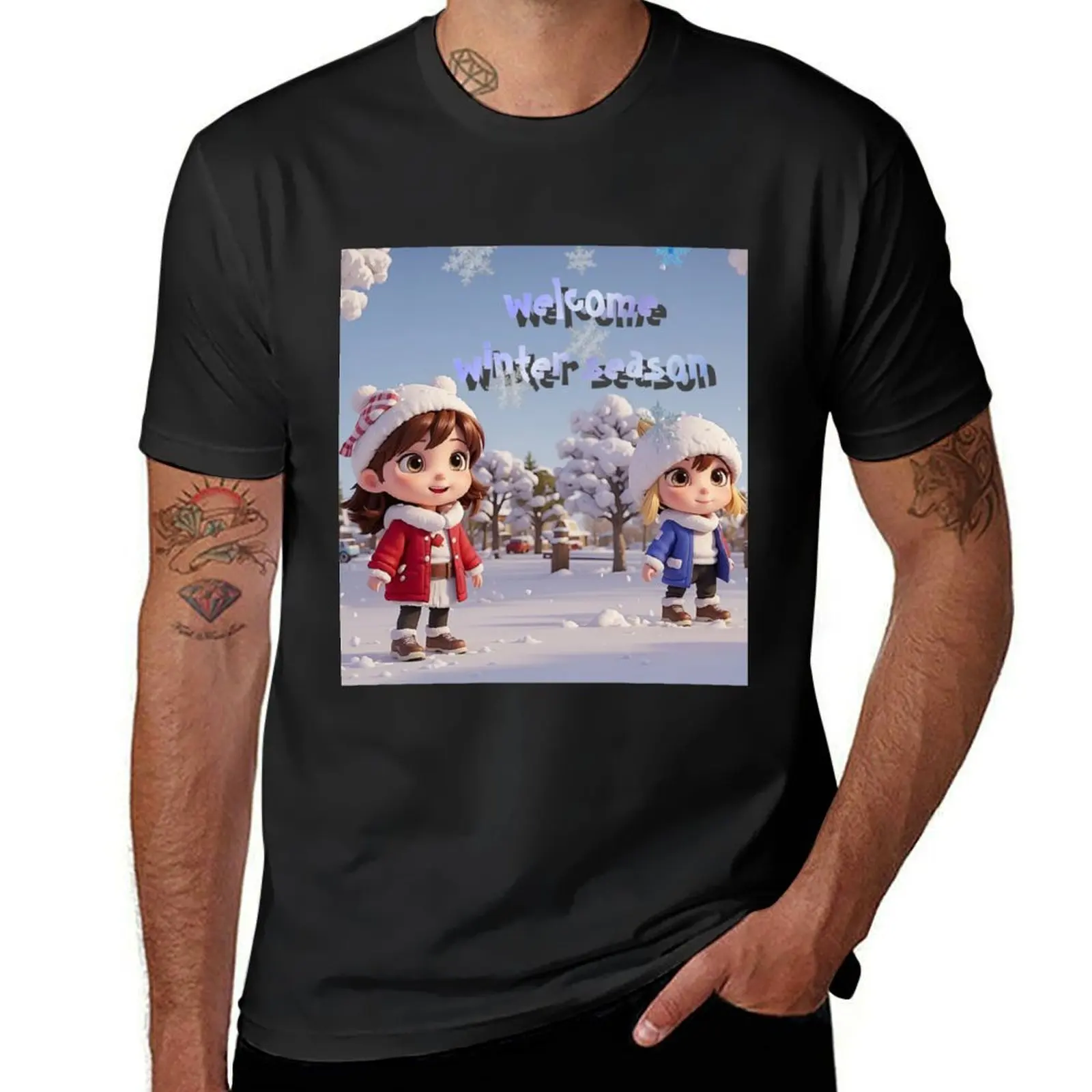 

Winter Season T-shirt oversizeds tops plain white t shirts men