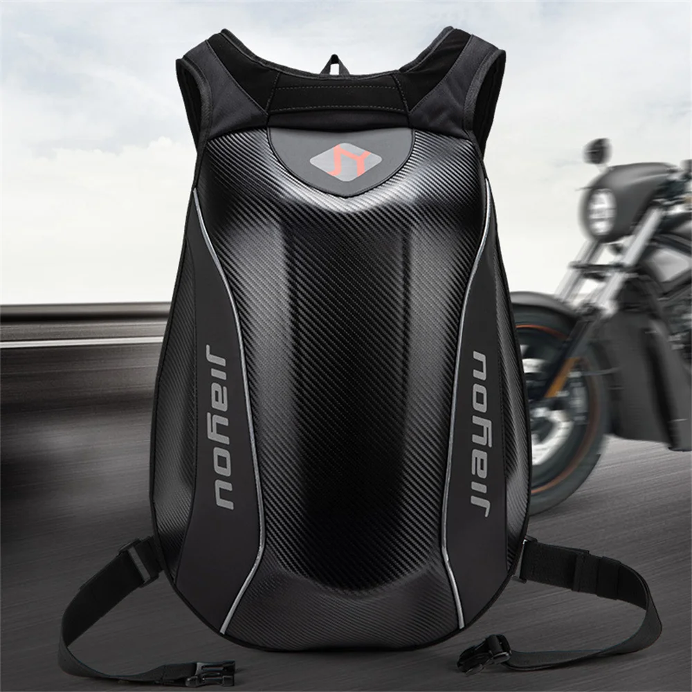 

Carbon Fiber Motorcycle Helmet Bag Moto Powerful StorageTravel Bag Motorcycle Riding Racing Bag Multiple Backpack 20-35L Luggage