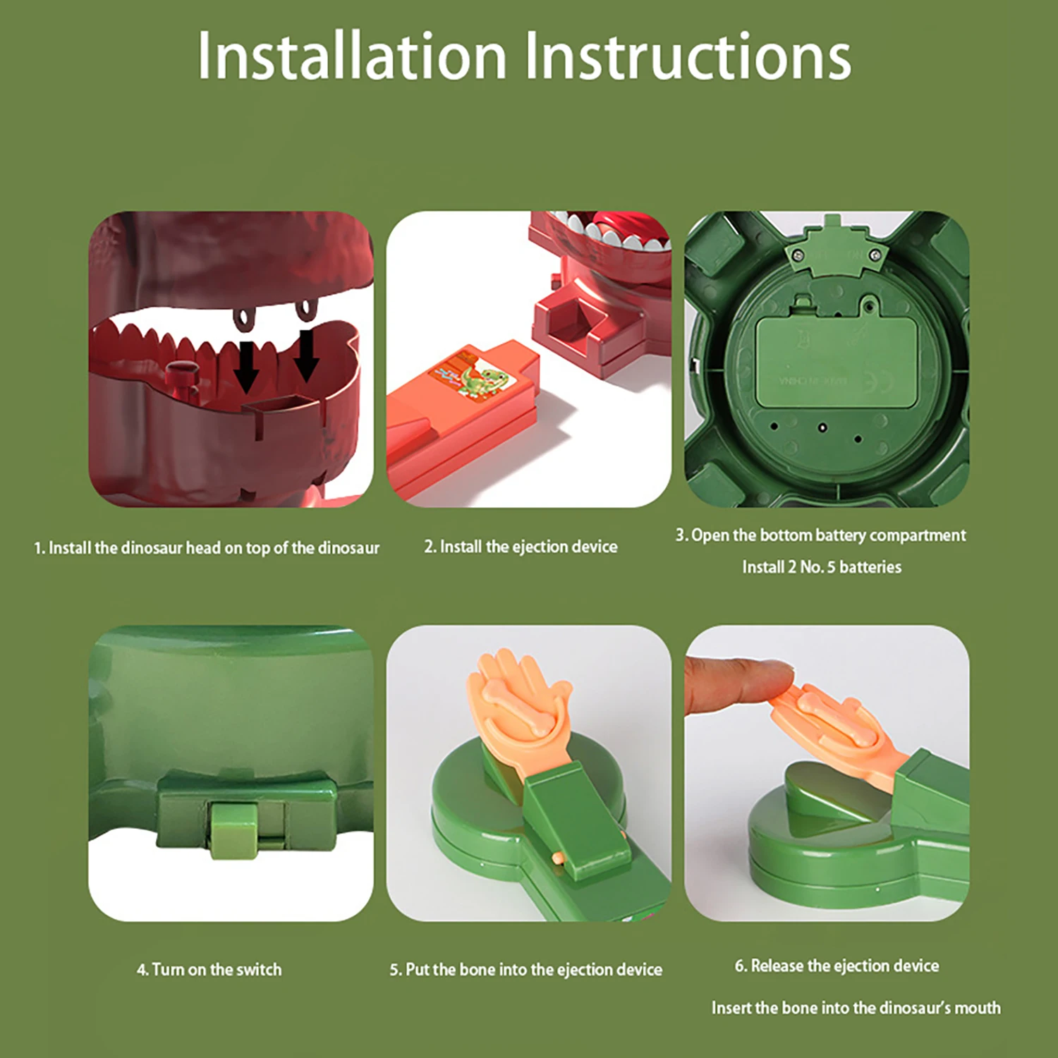 전기식 재미있는 공룡 프로젝션 곤충 잡기 게임 부모-자녀 상호작용 어린이 퍼즐 장난감 멀티플레이어 배틀