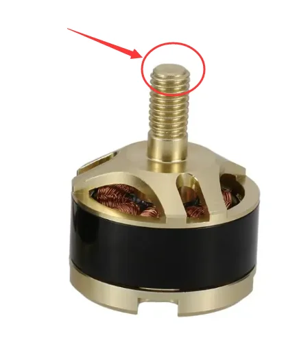 Rotor arrière et pièces de queue pour hélicoptère télécommandé, lot de 6 accessoires.