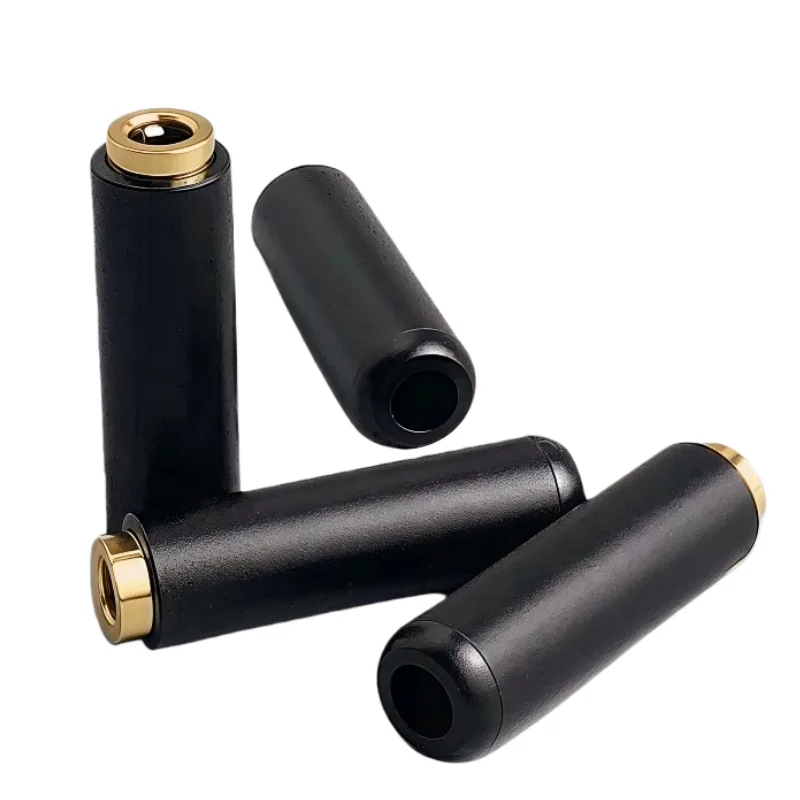 1개 업그레이드된 3.5mm 4극 스테레오 암잭 3.5 오디오 플러그 헤드폰 이어폰 납땜 DIY 미니 커넥터