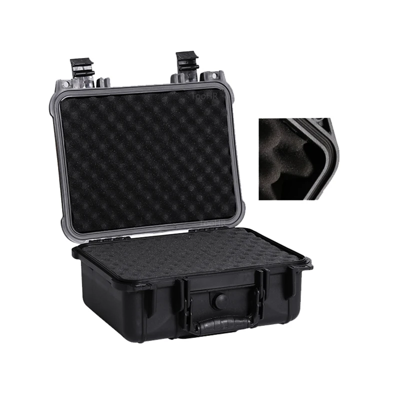Safety Protection ToolBox Plastic Waterproof Tool case Equipment Instrumentation Box Sealed Moisture-proof Tool Box With Sponge 3