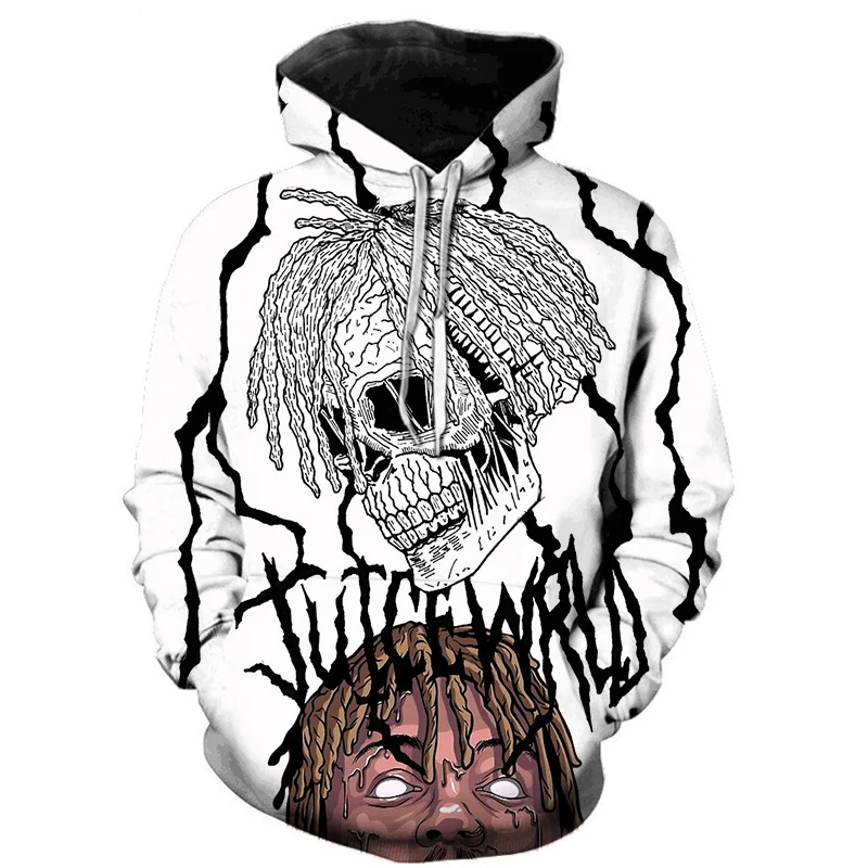 

Hot Rapper Juice Wrld 3d Print Men/Women Laxity Hoodie Casual Oversized Pullover Fashion Popular Streetwear Trend Men Clothing